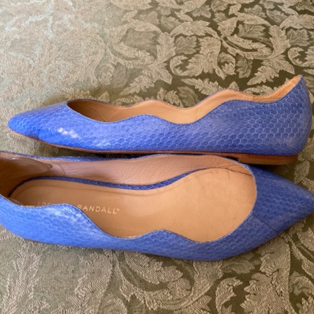 Loeffler Randal Leather Flats - Picture 4 of 9